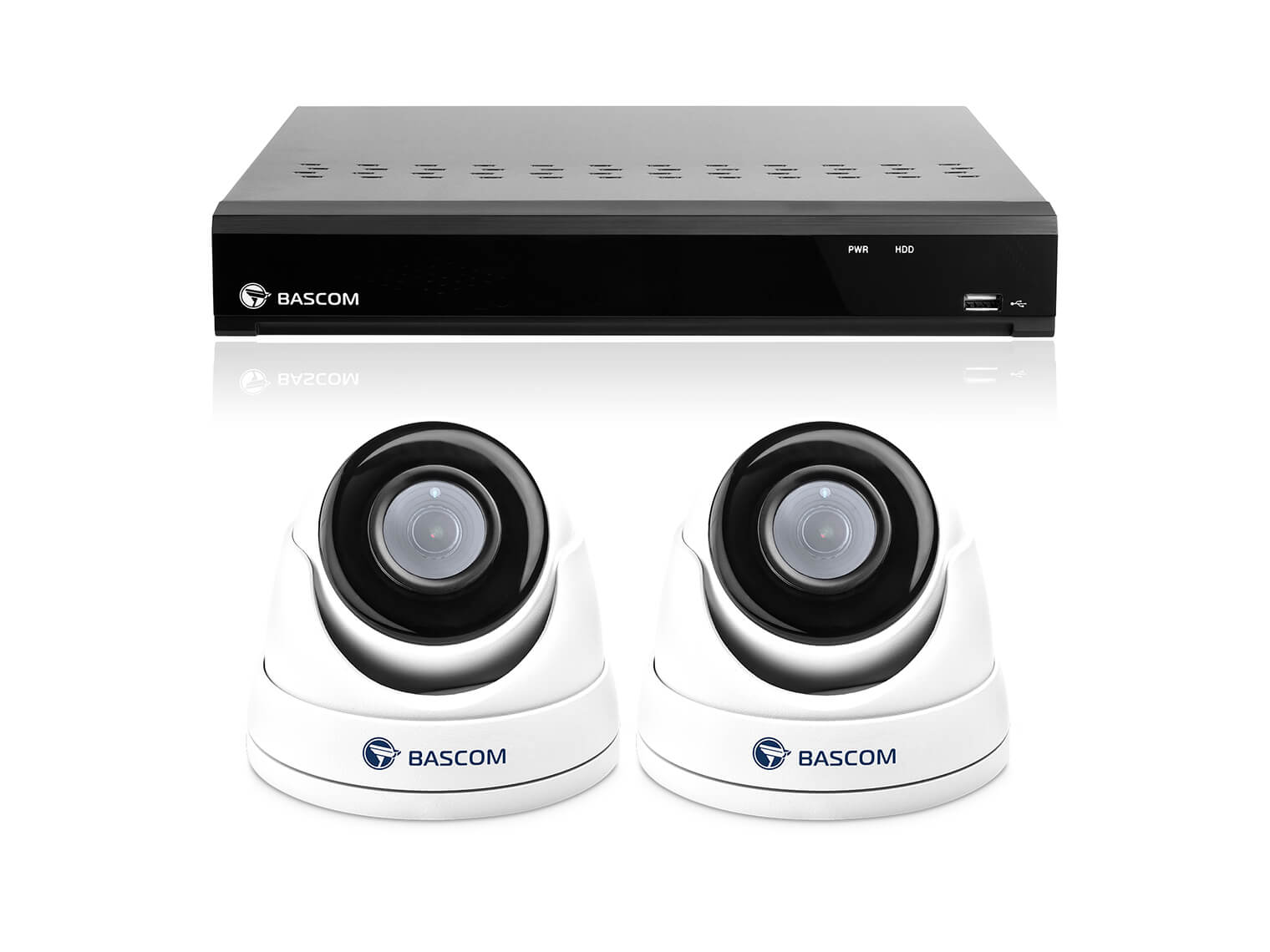 Trådløst 2-dome-system