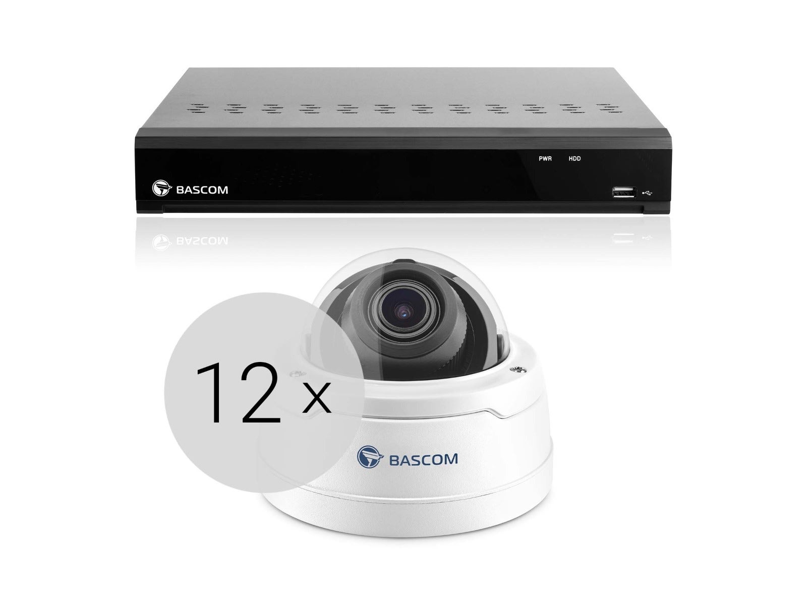 Trådløst 12-dome-system PRO